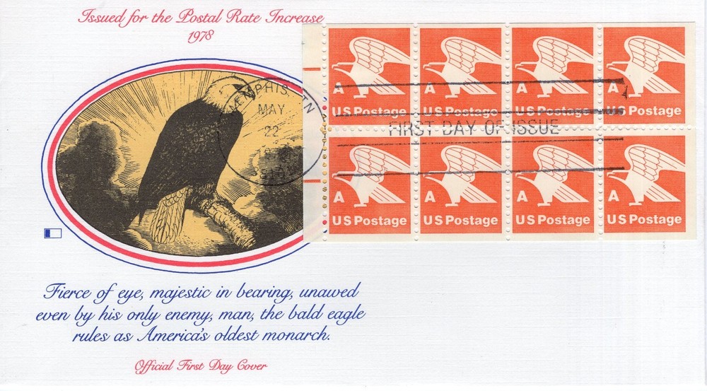ISSUED FOR THE POSTAL RATE INCREASE  - 1978 - FW516