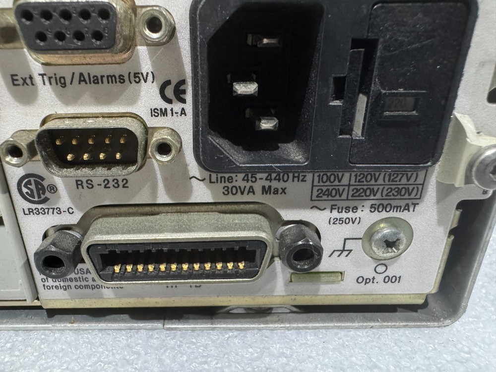 HP / Agilent 34970A Data Acquisition / Data Logger Switch Unit with DMM