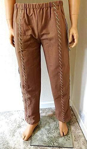 Medieval Trouser Cosplay Robin Hood Loose Pant Renaissance SCA Cotton Costume