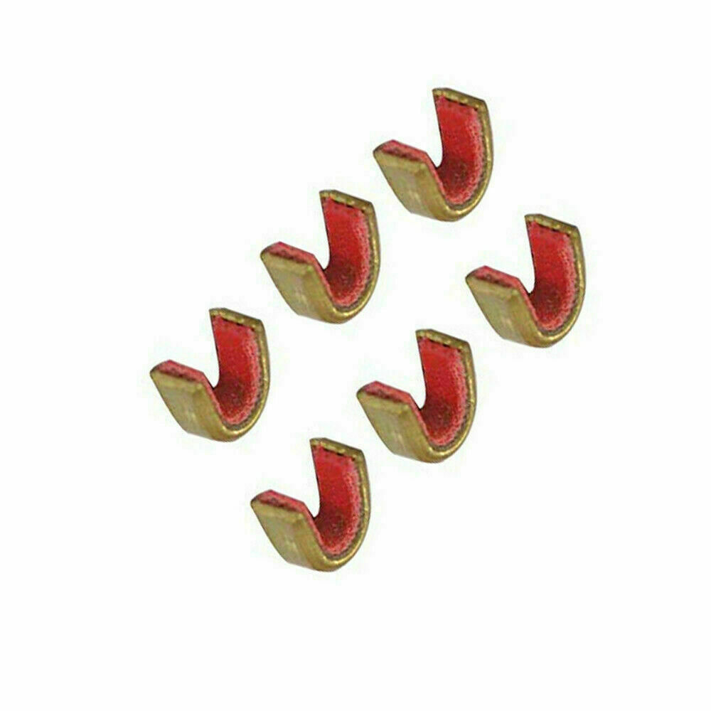 12X Archery Bow String Nocking Points Strings Nock Sets Brass Buckle Clip Knock