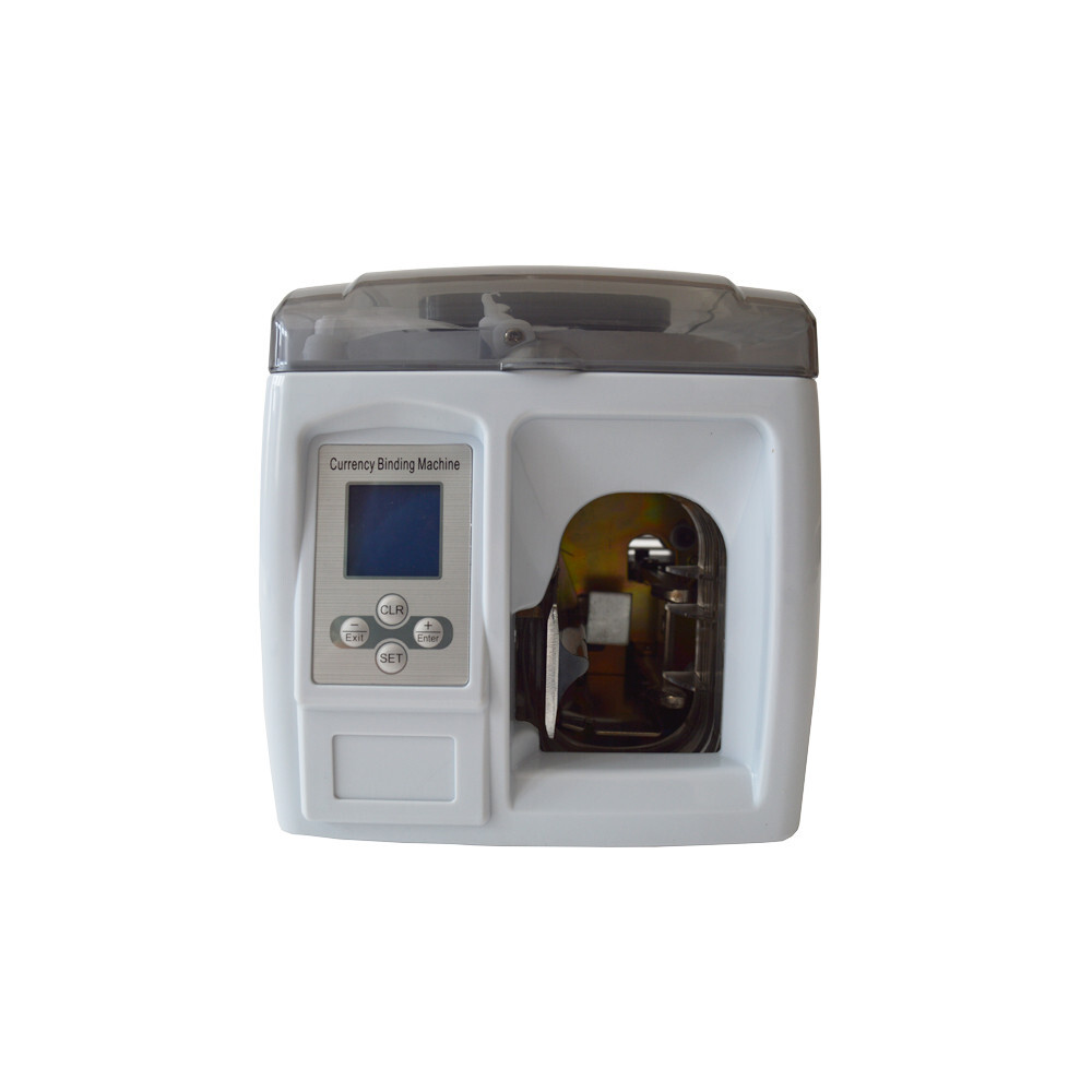 110V Automatic Banknote Bundling Machine Money Binder Simple Operation