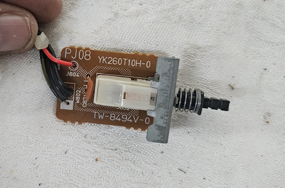 MARANTZ SD255 Dual Stereo Cassette Deck POWER SWITCH PCB