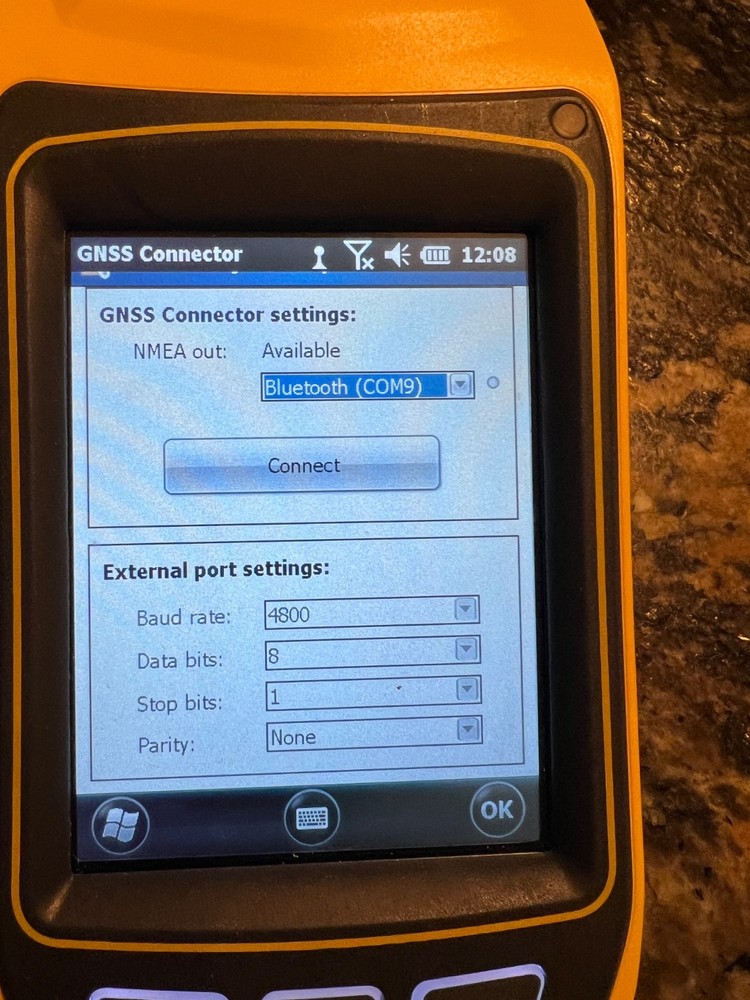 Excellent Trimble Geo 7X with rangefinder, monopole, extra battery, bracket!