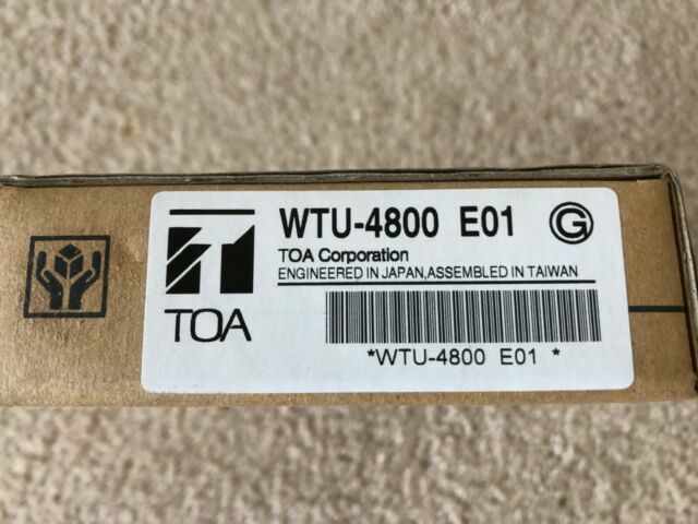 TOA WIRELESS TUNER UNIT WTU-4800 E01 