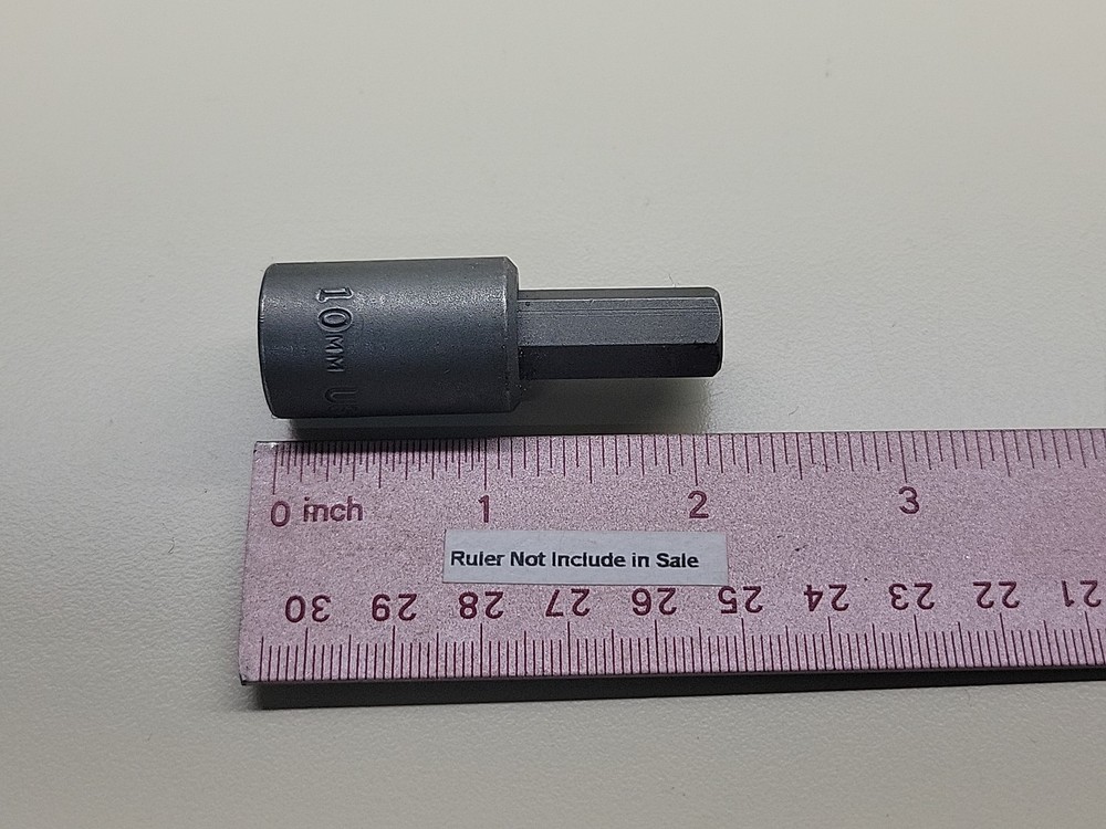 10mm Hex bit socket Impact New Old Stock USA MADE