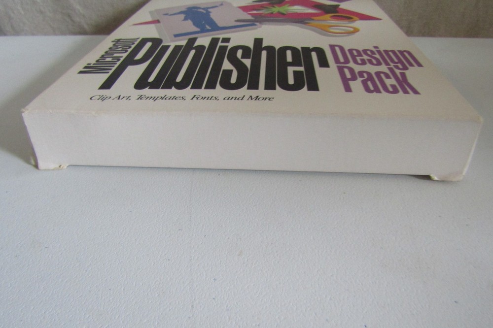 MICROSOFT PUBLISHER DESIGN PACK - SOFTWARE - 1994