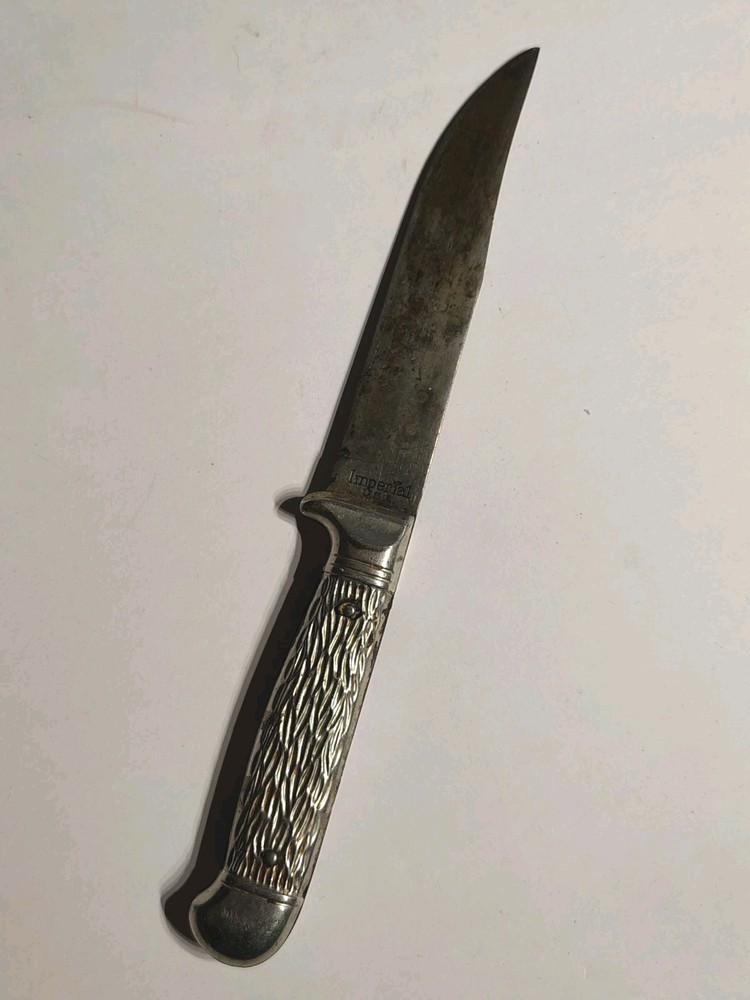 2 Vintage Imperial Fixed Blade Knives