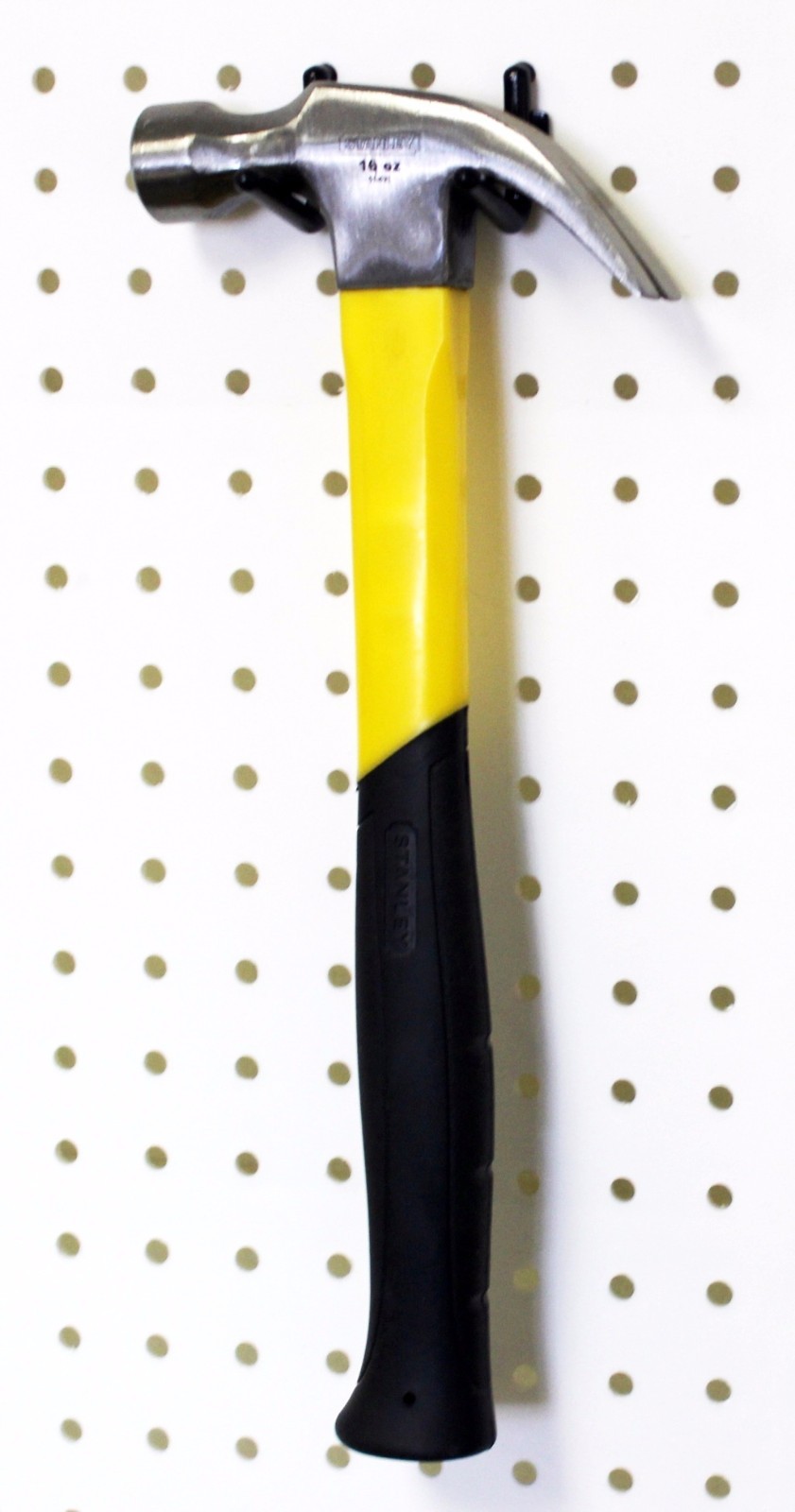 WallPeg Flex-Lock J & L Peg Hooks for 1/4" Pegboard - Lot 100 - Black or White