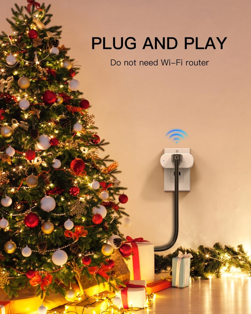 Remote Control Outlet Plug, Wireless Light Switch for Indoor Use