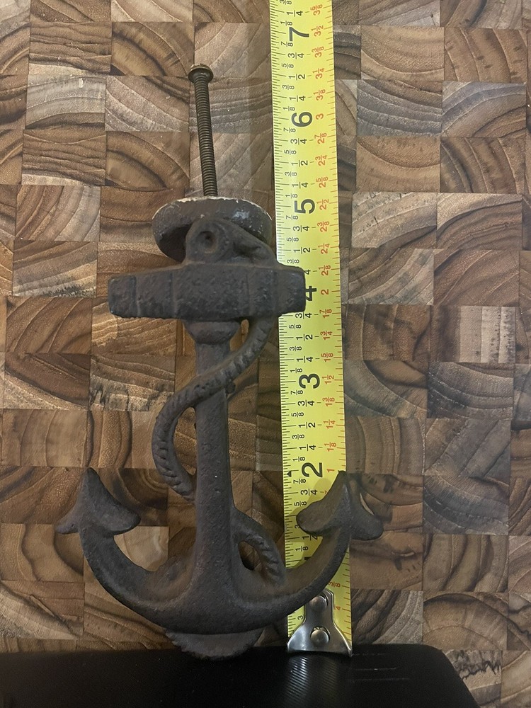 Vintage Solid Cast Iron Anchor Nautical Door Knock