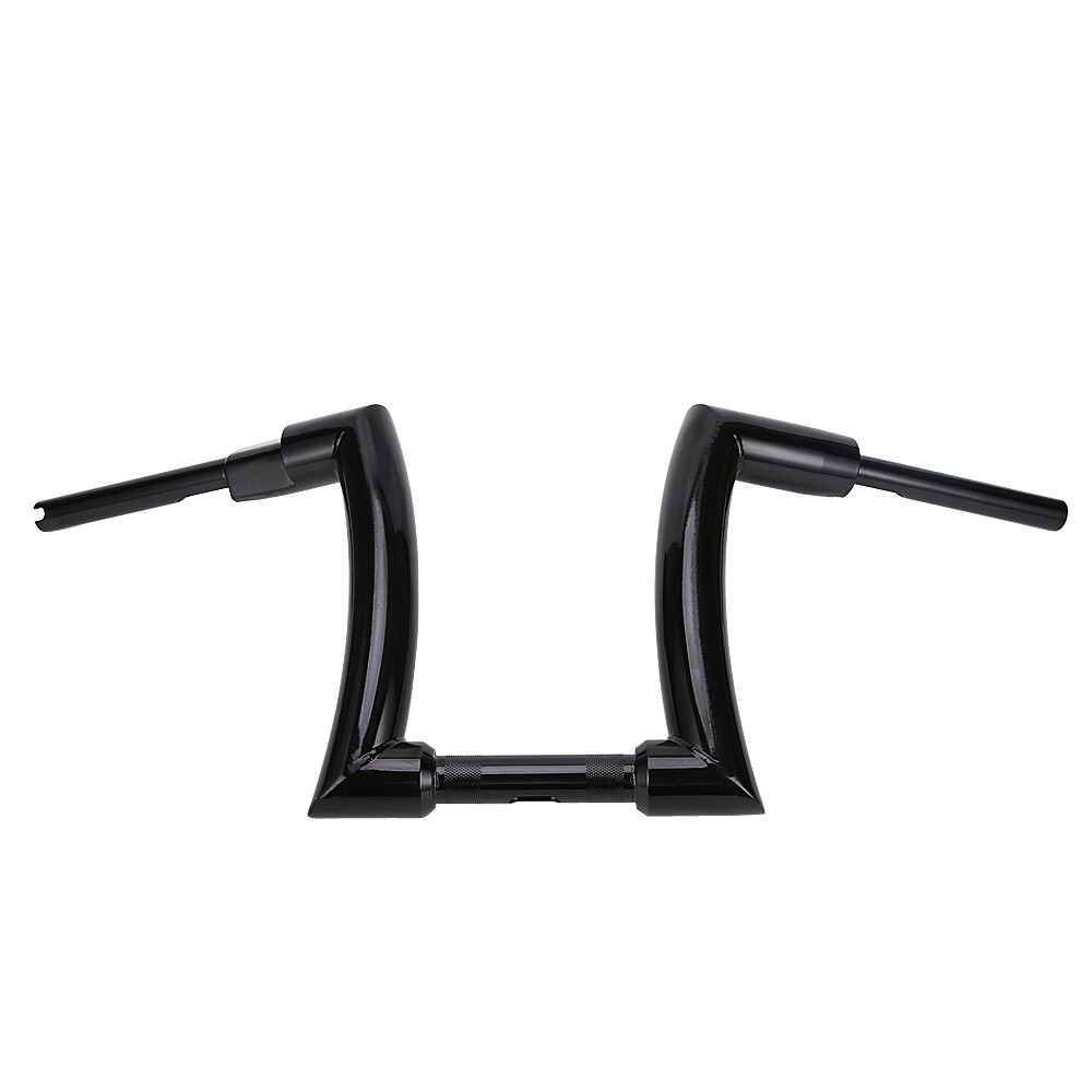 12" Rise 2" Ape Hanger Handlebar Black For Harley Softail Slim Sportster Dyna FL
