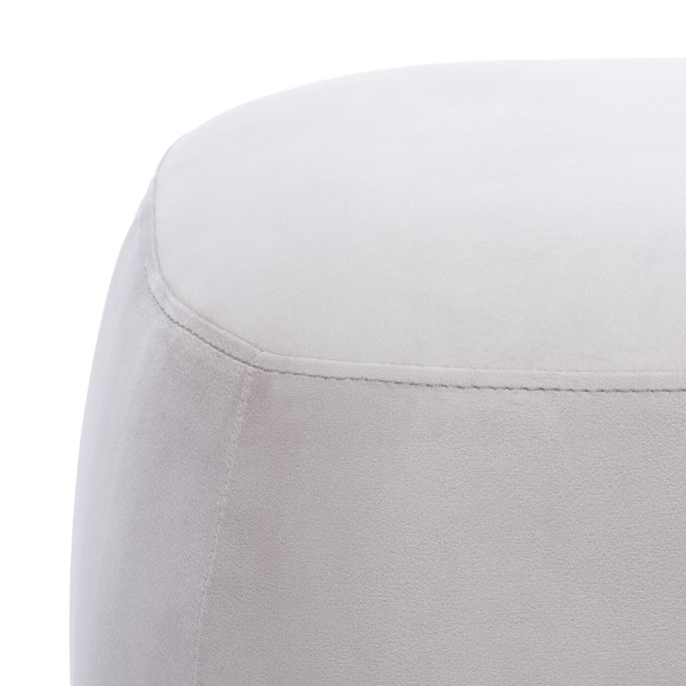 SAFAVIEH Whitley Rectangular Ottoman | Greige |