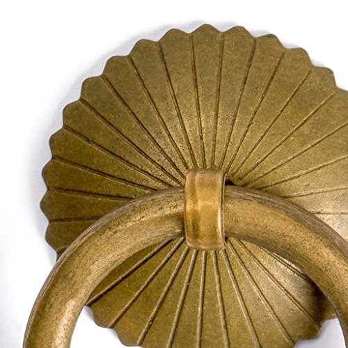 “Ring” Brass Pulls - Set of 2, 2.4" Medium