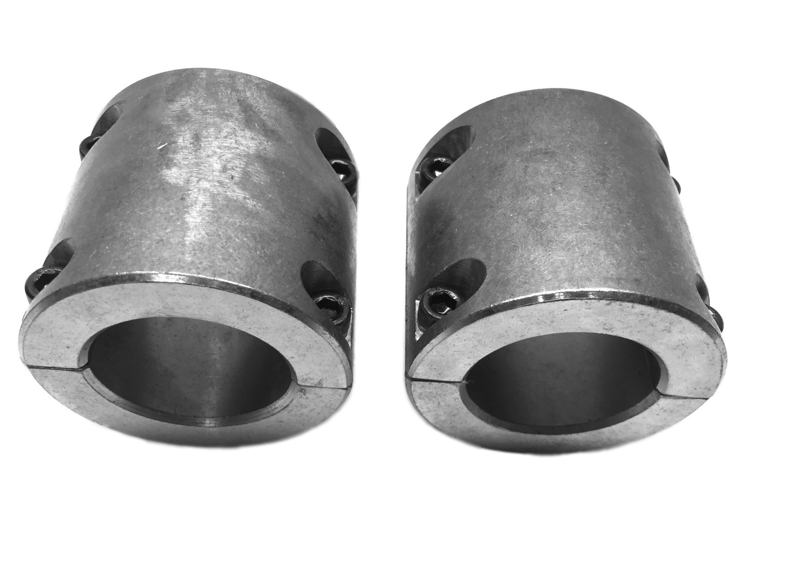 2 Steel bolt on tube clamps 1.50" 1-1/2" universal rollcage mount cage bung jeep