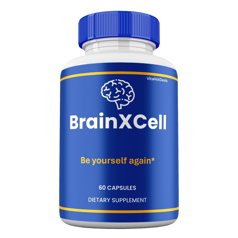 BrainXCell Nootropic Capsules, Cognitive and Brain Support Supplement (2 Pack)