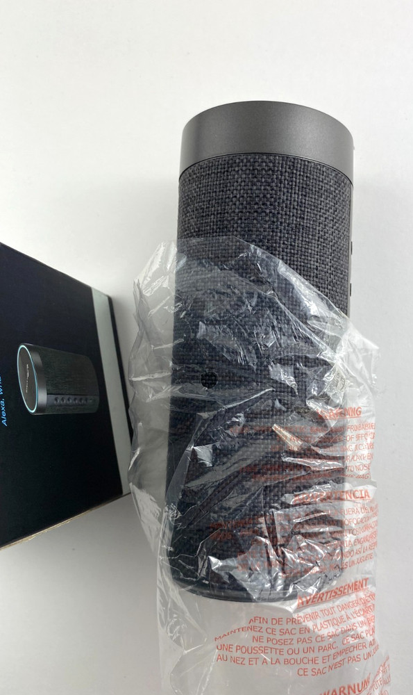 iLive Electronics-GREY Wireless Speaker With Alexa™ has rechargeable battery