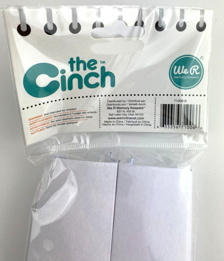 The Cinch - 1" Binding Wires (White)