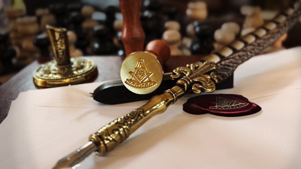 Past Master Masonic Wax Seal