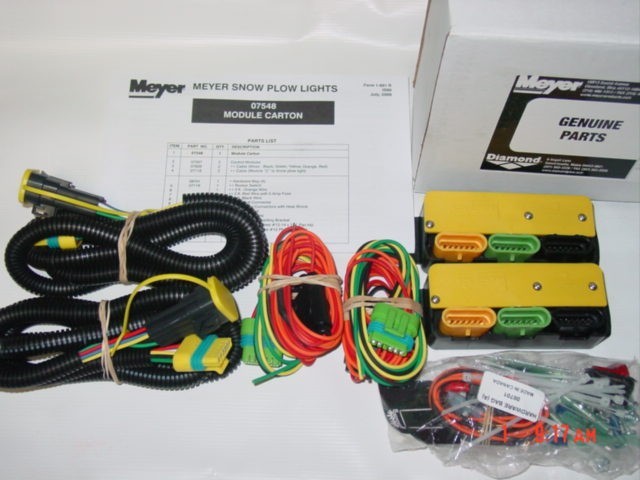 Genuine OEM Meyer Nite Saber Headlight Wiring Module Kit 07548