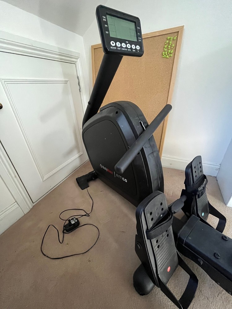 Foldable BodyMax RM60 rowing machine used
