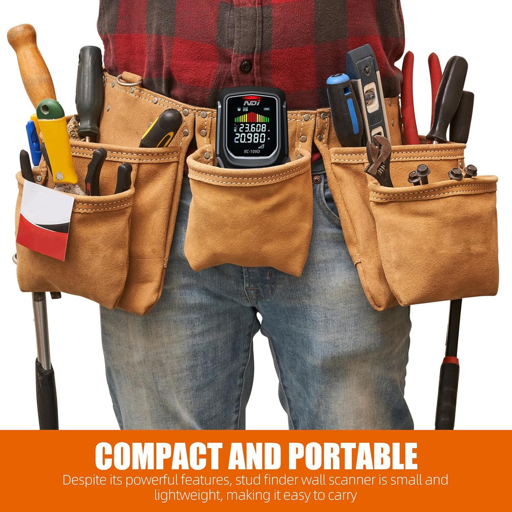 Stud Finder Wall Scanner - 5 in 1 Electronic Stud Detector with Microprocessor C