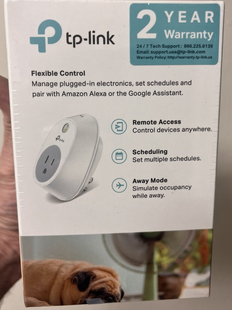 TP-Link HS100 Wi-Fi Alexa Google Home Smart Plug Kit Remote Socket Controller