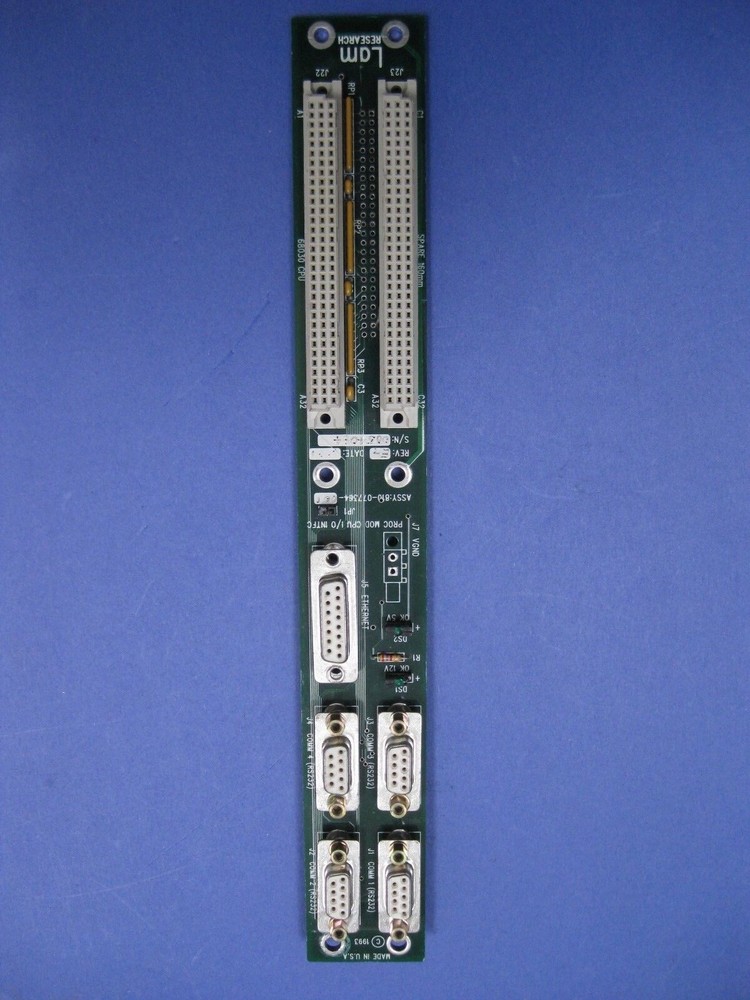 LAM Research 810-077364-001 Process Module, CPU I/O Interface PCB Assy