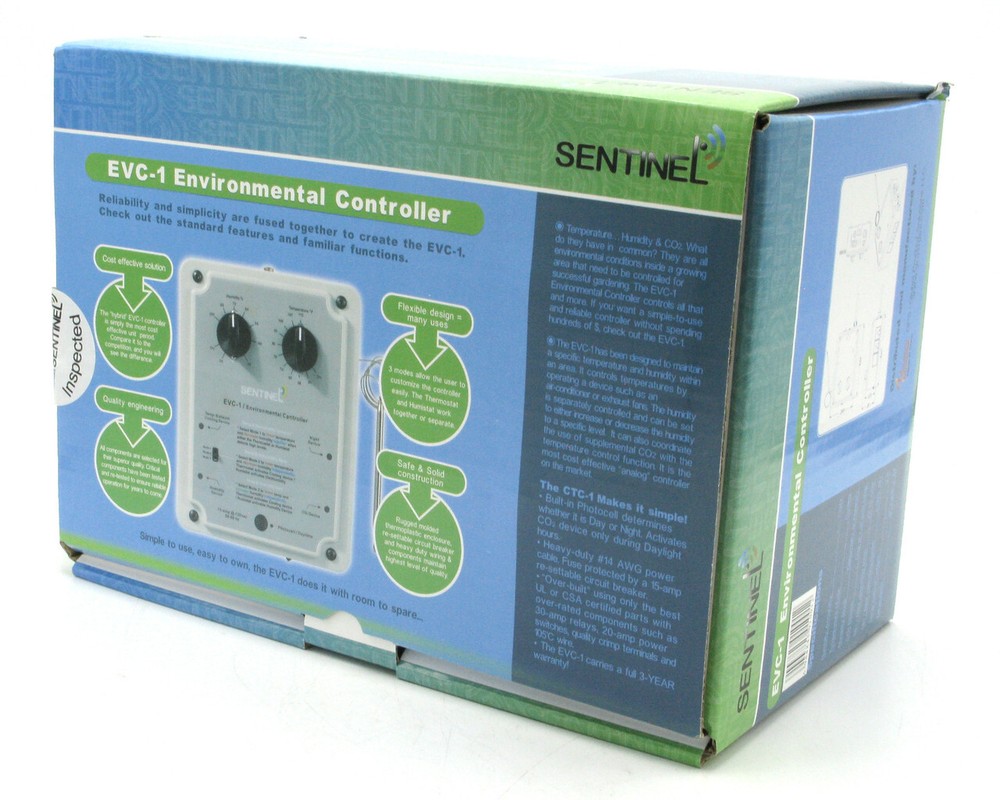 EVC-1 Environmental Controller & Sentinel GPS CO2 Regulator Hydroponic System