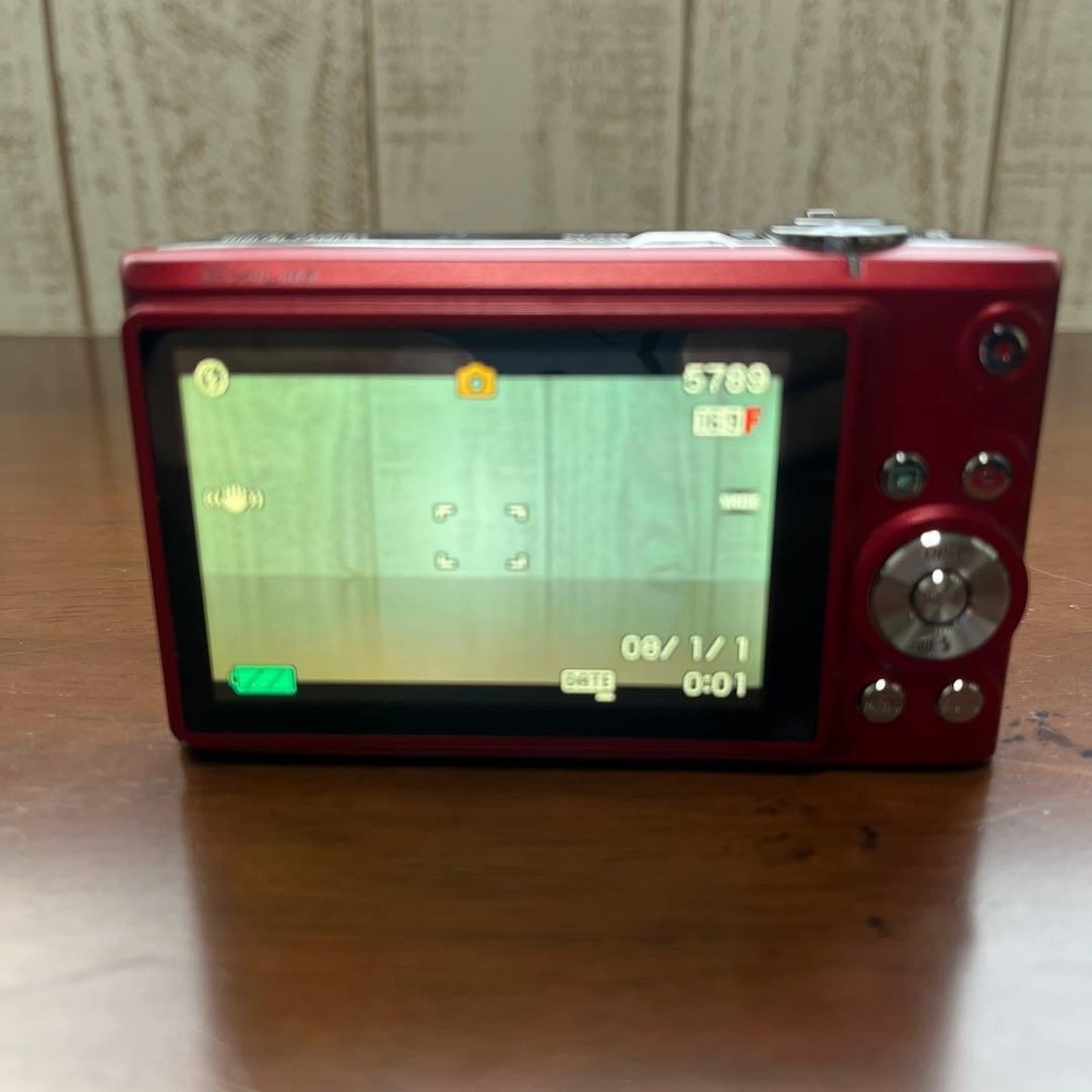 Casio EXILIM Compact Digital Camera Red 10.1 Megapixels Tested