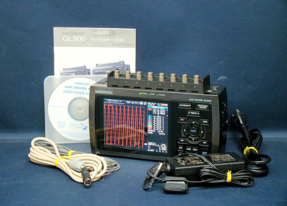 GRAPHTEC GL900 Date Midi Logger Handy Data Logger midi LOGGER