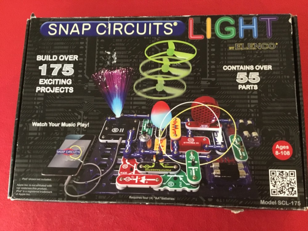 Snap Circuits LIGHT -please read missing parts