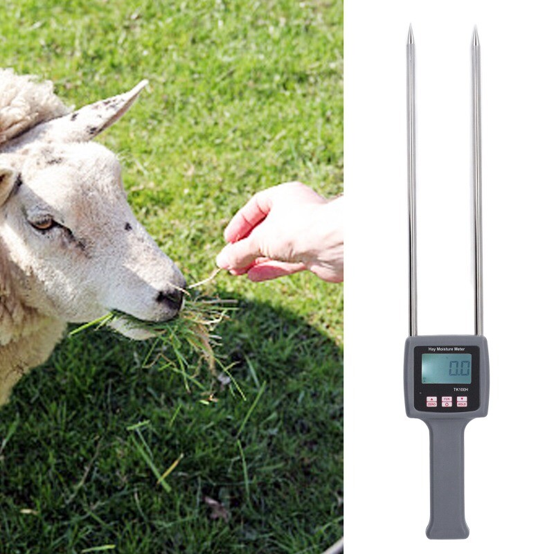 Moisture Meter ABS Housing Digital Displayed Hand-held Moisture Tester