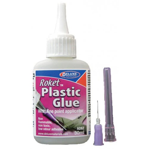 Deluxe Materials AD62 Roket Plastic Glue, 30ml