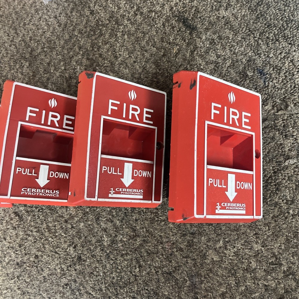 CERBERUS PYROTRONICS MSI-10B MANUAL PULL STATION Single Action