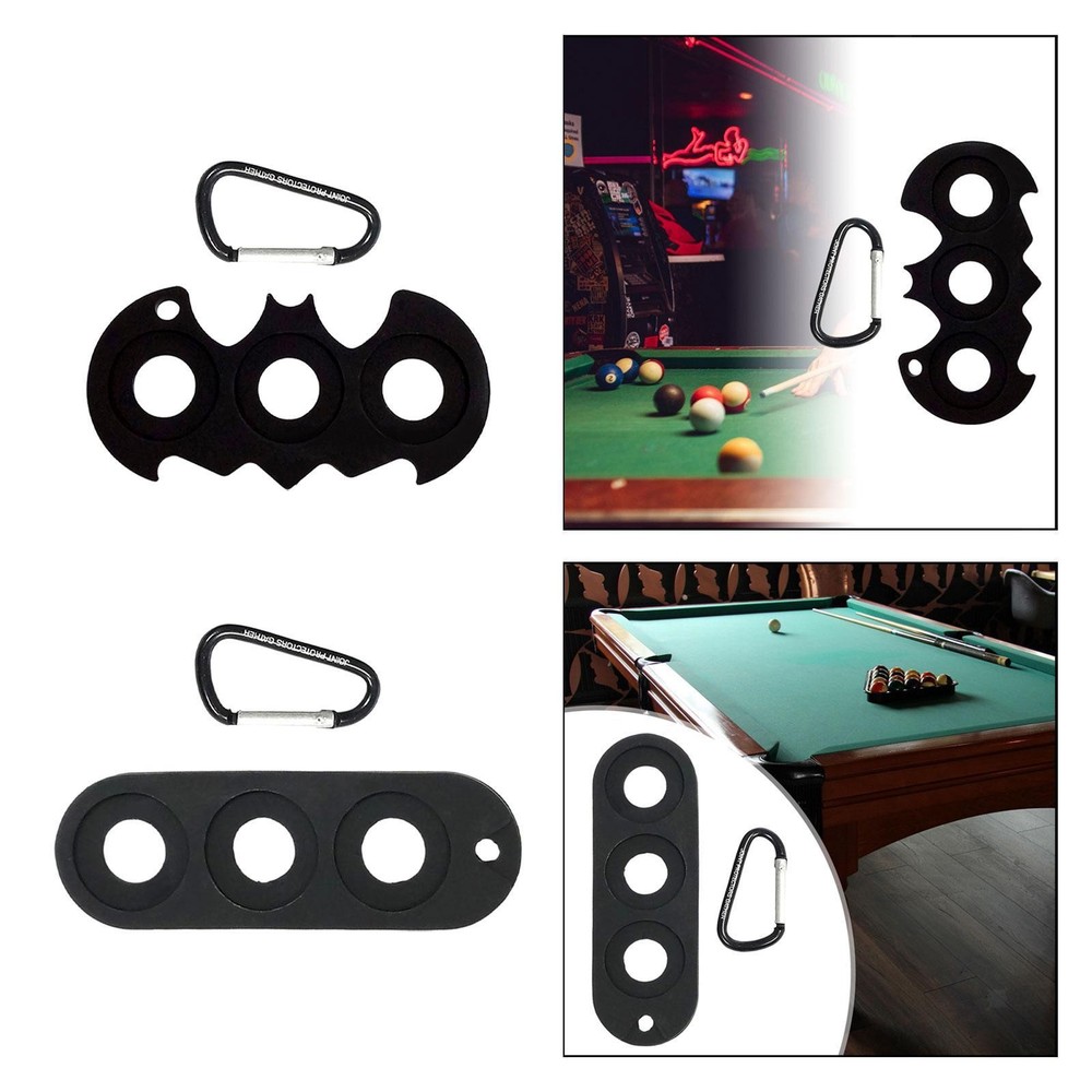 Pool Cue Joint Protector Holder Storage Clamp Protective Cue Tips Holder
