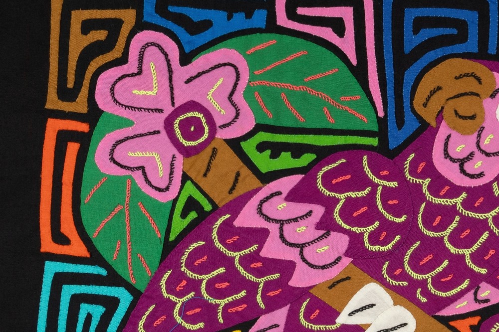 Purple Rainforest Parrot Bird Mola
