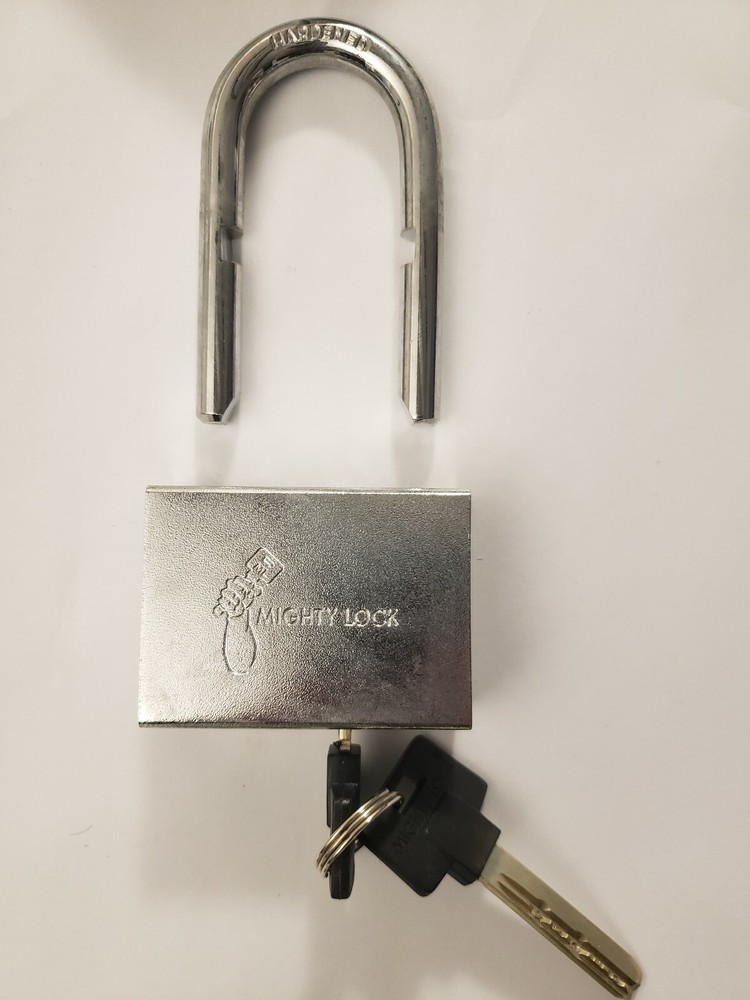 Mighty Lock  #10 Padlock, 3/8" Removable Shackle