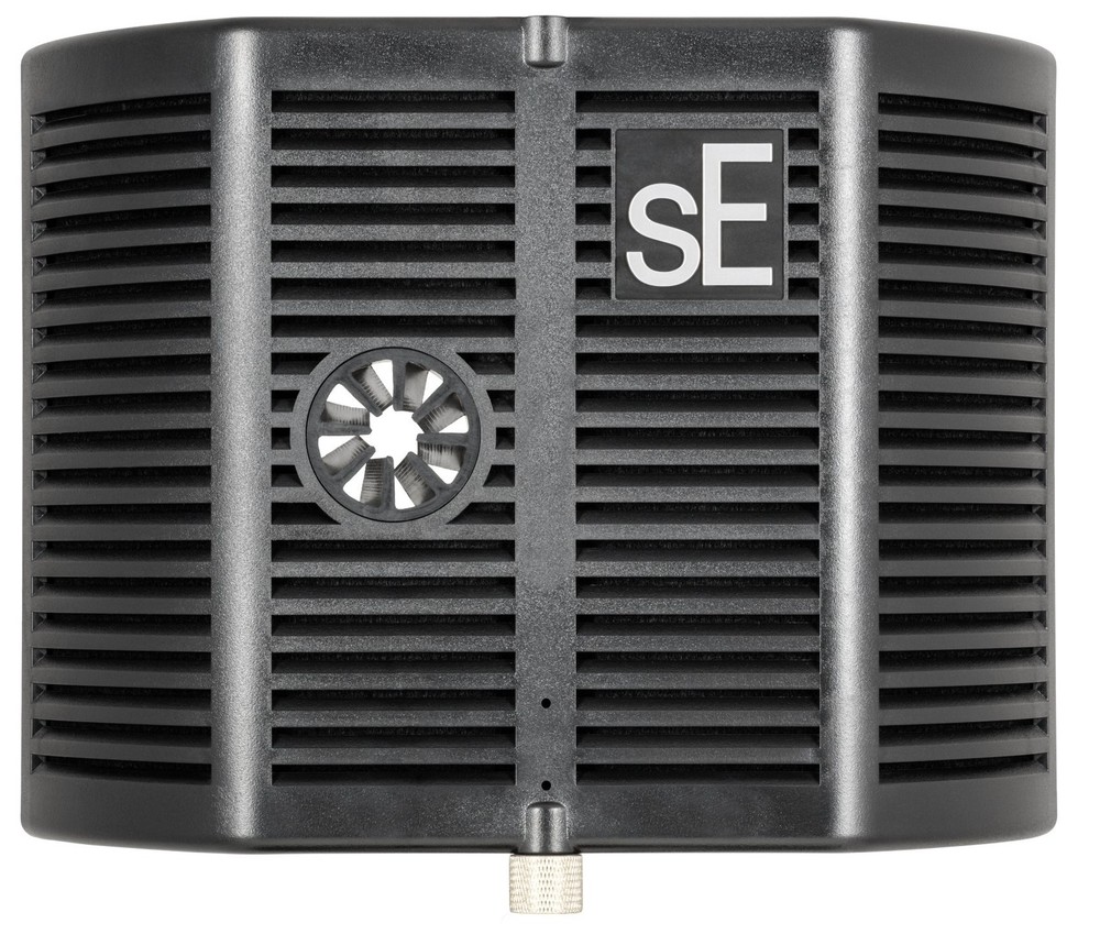 Se Electronics guitaRF Reflexion Filter Isolation Shield Dual Microphone Stand