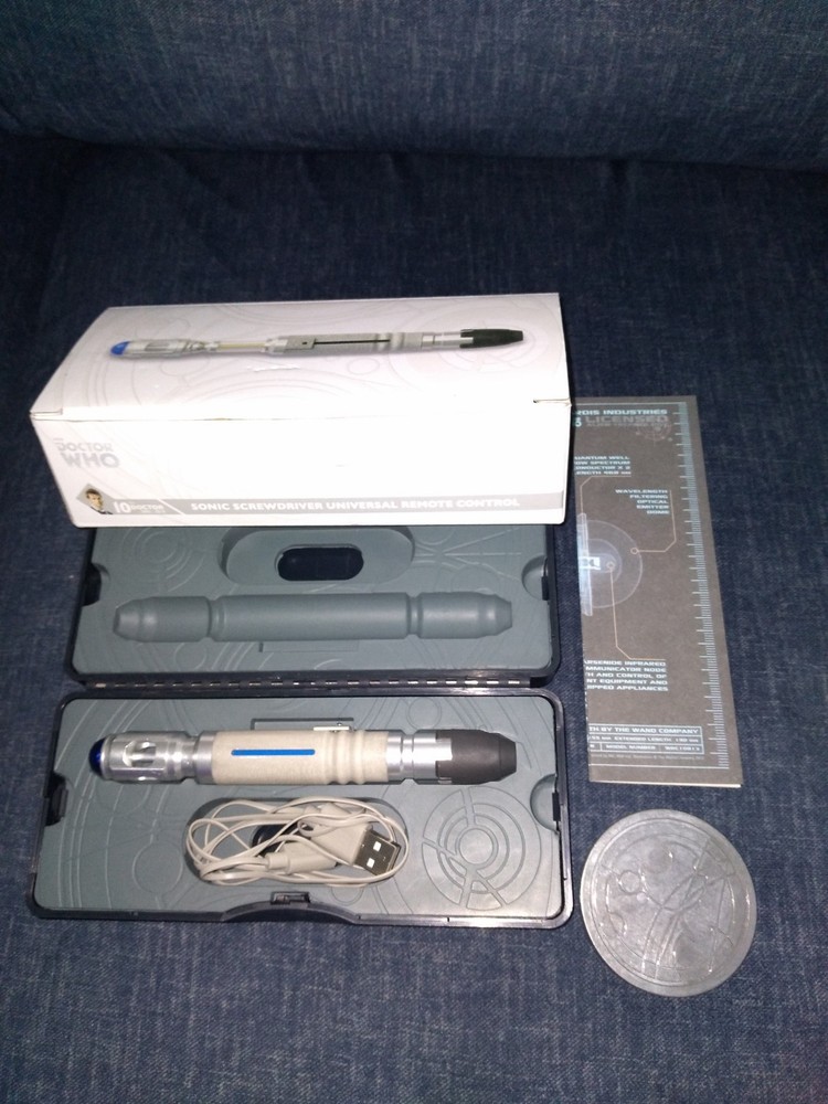 The Wand Company - 10th Doctor's Sonic Screwdriver Universal Remote - FUNCTIONAL