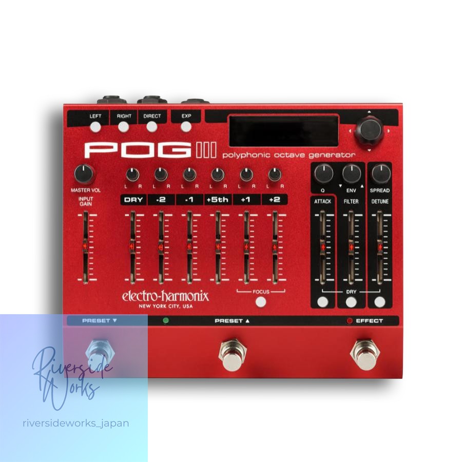 ELECTRO-HARMONIX POG3 Polyphonic Octave Generator Guitar Effects