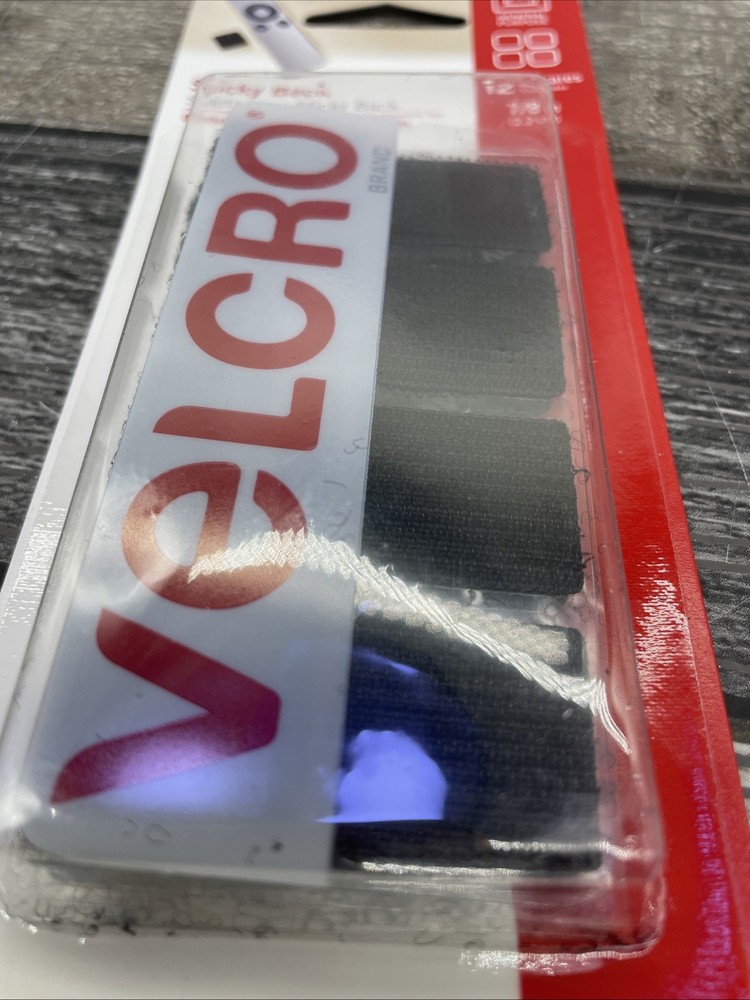 2 Pack VELCRO Brand Sticky Back Hook & Loop Fasteners {139}