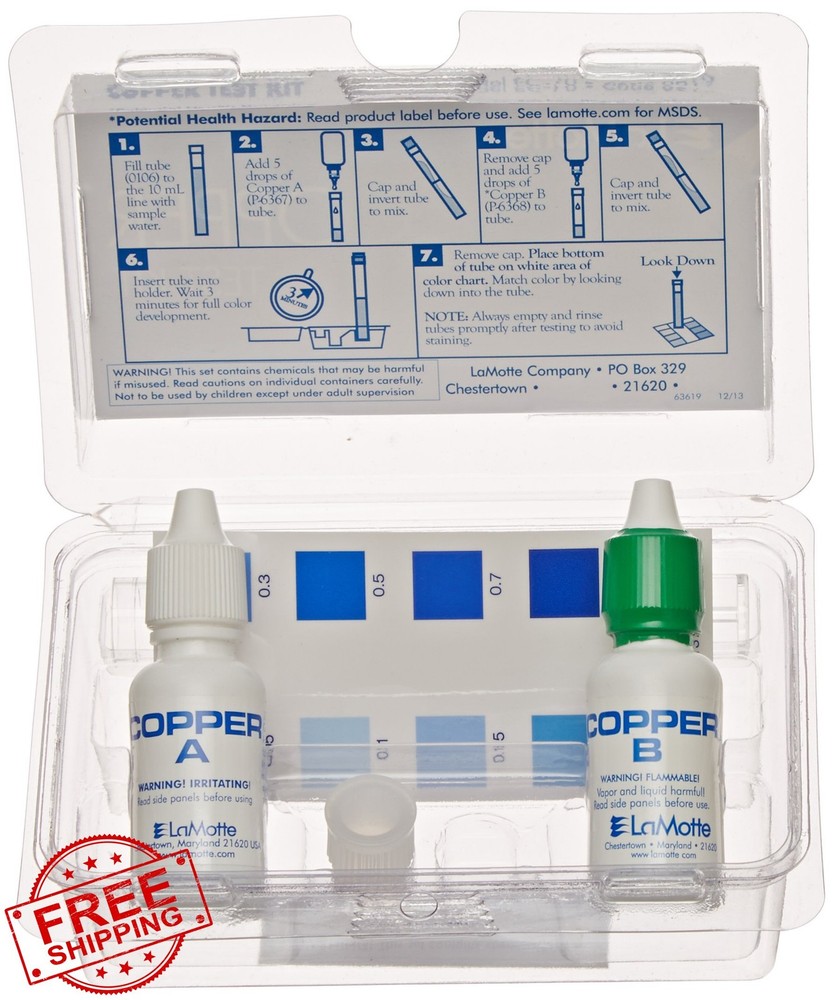 LaMotte 3619 EC-70 Test Kit Copper