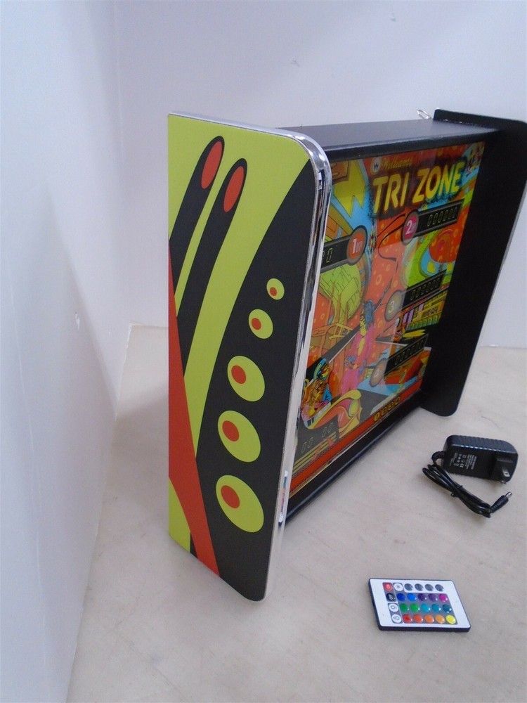 Williams Tri Zone Pinball Head LED Display light box