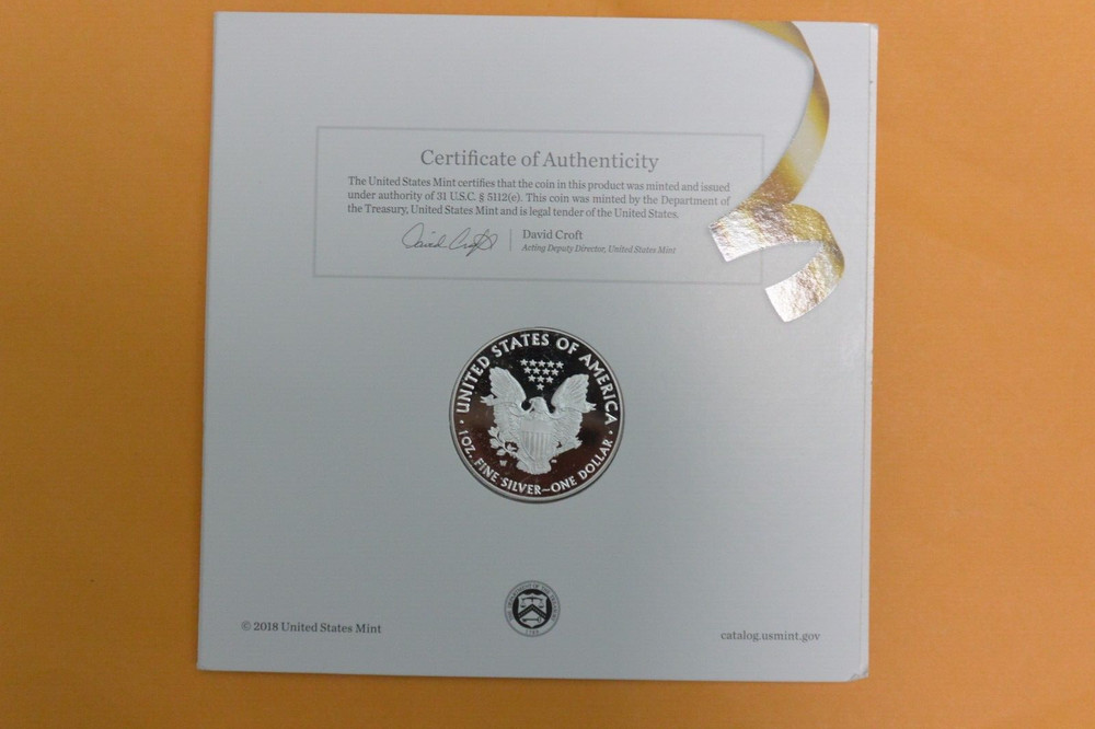 2019 W PROOF SILVER EAGLE CONGRATULATIONS SET