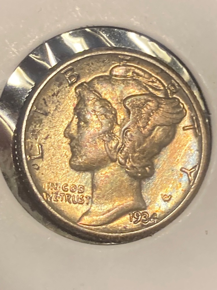 1934-P Mercury Dime High Grade
