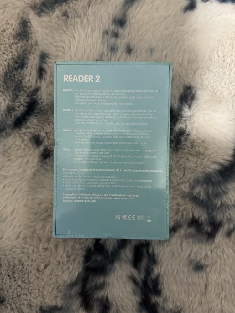 C-Pen Text to Speech Reader Pen 2 - OCR Scanning Device