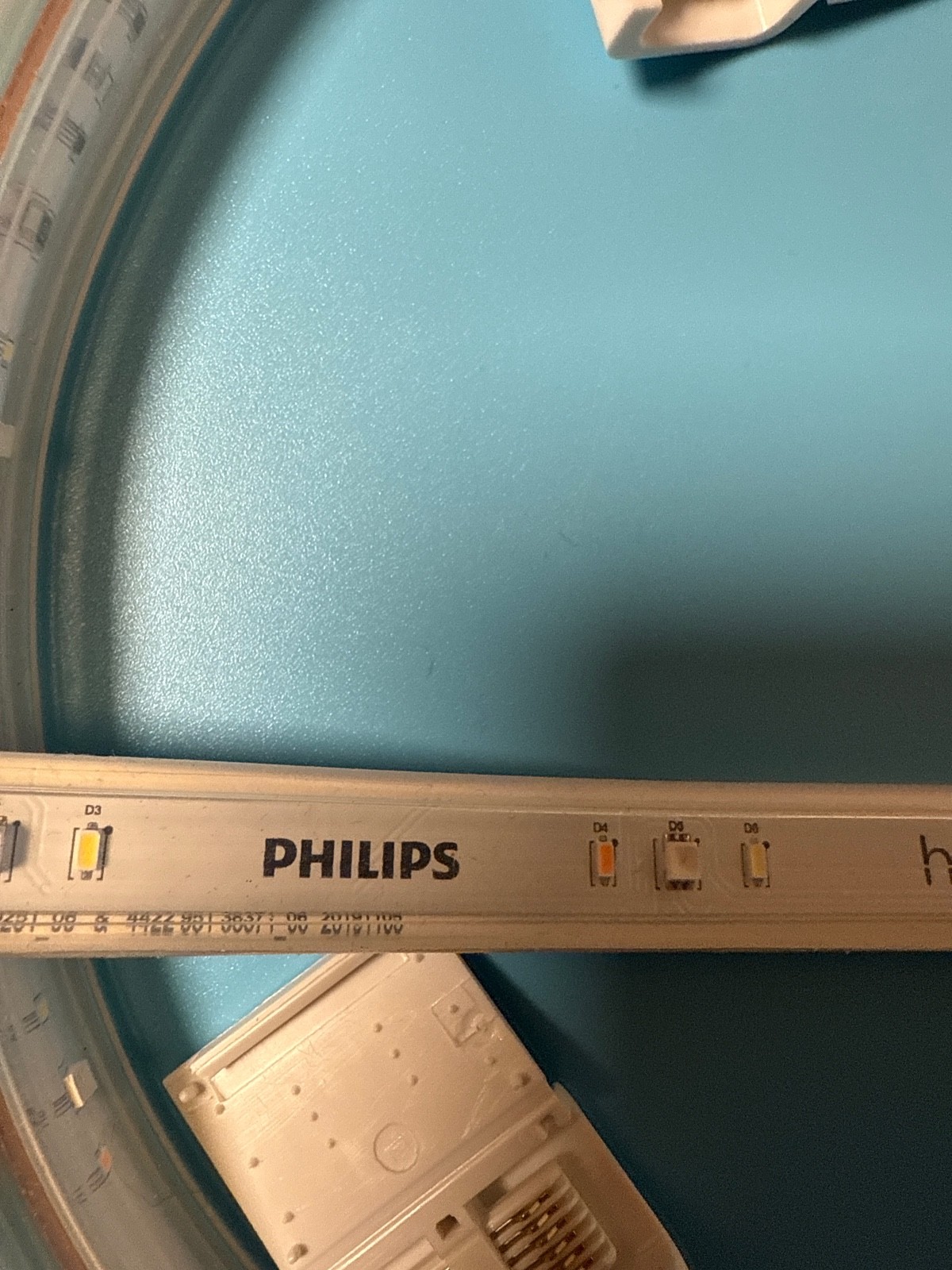 LOT (3) Philips Hue Multicolor LED Light Strip Extension Cut Pieces