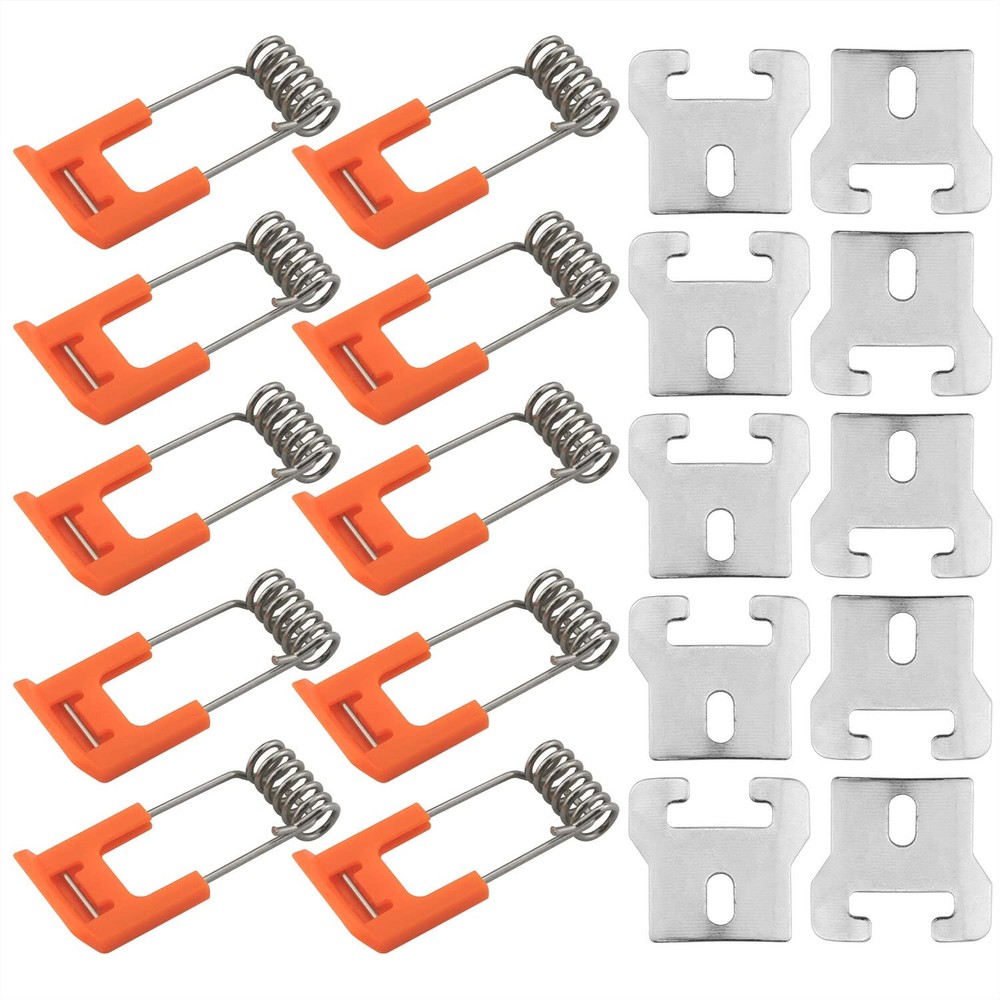 10pcs Downlight Panel Lamp Spring Clip Light Emitting Diode Recessed Lighting