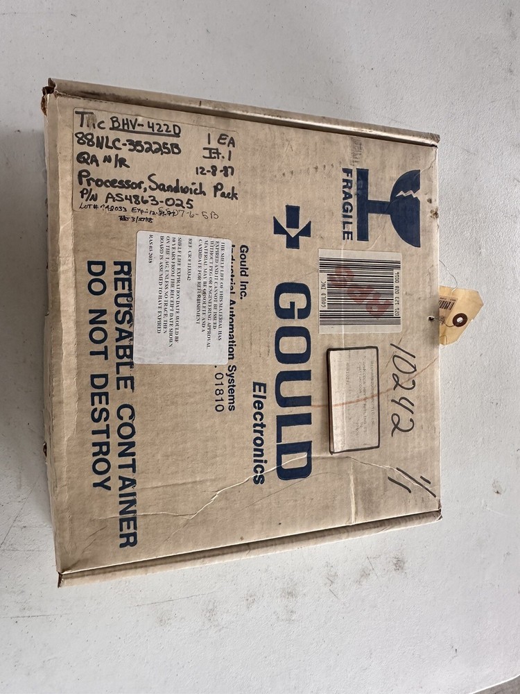 Gould Modicon AS-4863-025 Processor Sandwich Pack