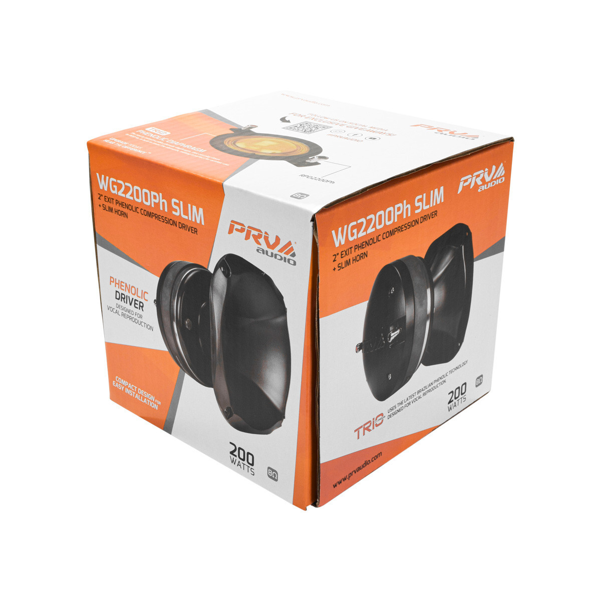 4x PRV 2″ Midrange Vocal Compression Horn Driver Car Audio WG2200Ph 800W 8 Ohm